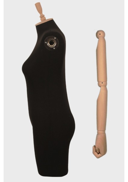 Full Iğne Batabilen 38 Beden Ahşap Kollu Pantolon Giyebilen Prova Mankeni Vitrin Mankeni An-01 fırsatları