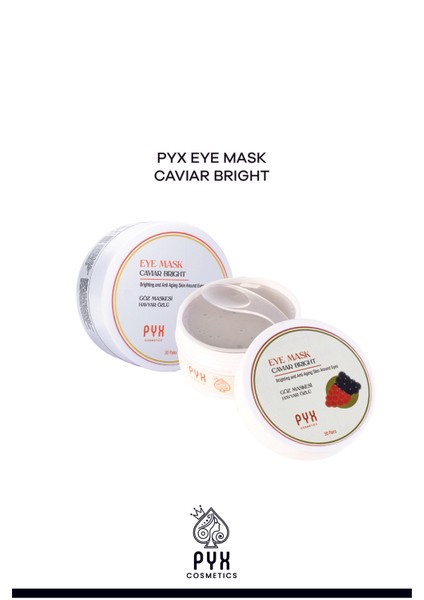 Eye Maks Caviar Bright Havyar Özlü Göz Maskesi 30 Çift modelleri