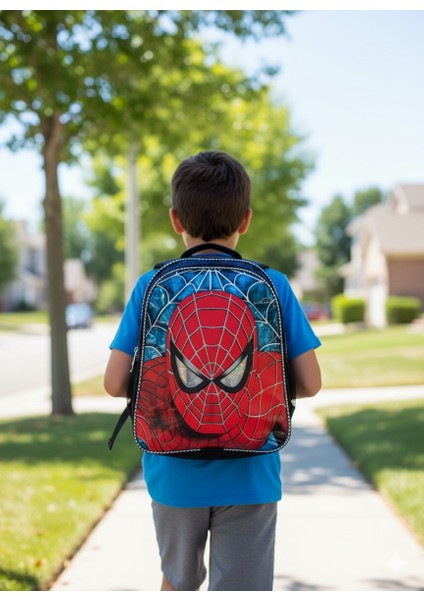 Newbag Örümcek Erkek Okul ve Beslenme(Folyolu) Çantası modelleri