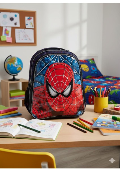 Newbag Örümcek Erkek Okul ve Beslenme(Folyolu) Çantası fırsatları