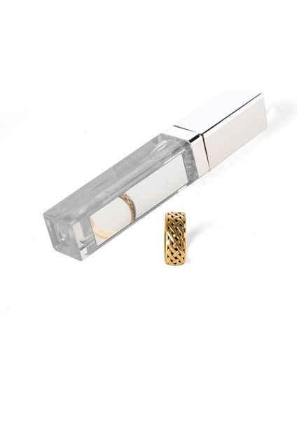 Shine You Up Lip Gloss LED Muz Aromalı Dudak Patlatıcısı- LED Işıklı Kapak - Şeffaf fiyatları