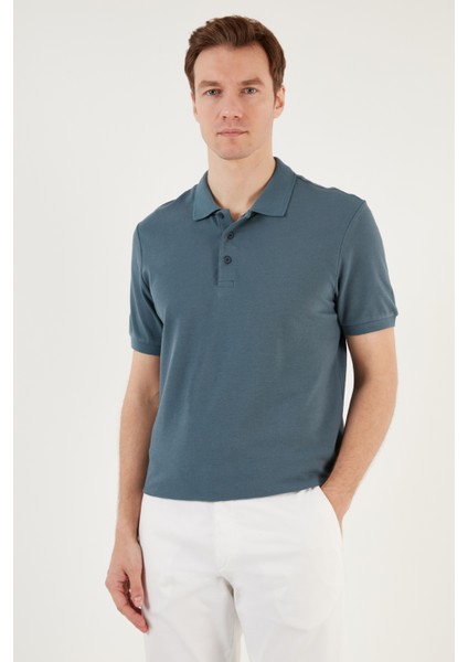 Pamuk Regular Fit Düğmeli 2'li Paket Polo Yaka T Shirt Erkek POLO YAKA T SHİRT 5902127S2