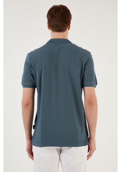 Pamuk Regular Fit Düğmeli 2'li Paket Polo Yaka T Shirt Erkek POLO YAKA T SHİRT 5902127S2