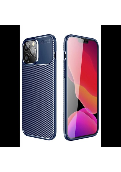 iPhone 14 Pro Kılıf Auto Focus Karbon Kapak