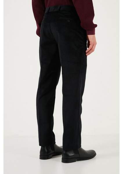 Normal Bel Regular Fit Düz Paça Kadife Pantolon Erkek KADİFE PANTOLON 645MERLIN