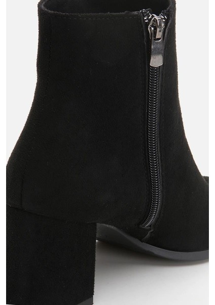 01BOY295390A100 SIYAH Kadın Topuklu Bot