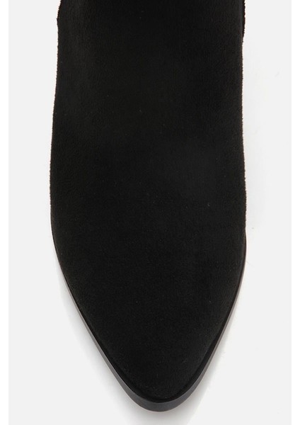 01BOY295390A100 SIYAH Kadın Topuklu Bot