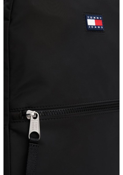 Logolu Ayarlanabilir Omuz Askılı Sırt Çantası Erkek SIRT ÇANTASI AM0AM13404 BDS