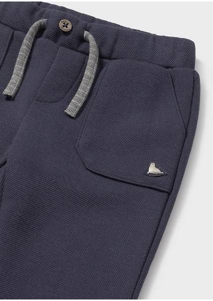 Erkek Bebek Takım – 1-4 Yaş, Lacivert Ceket ve Pantolon Seti, Düğmeli, Ceket Yakalı