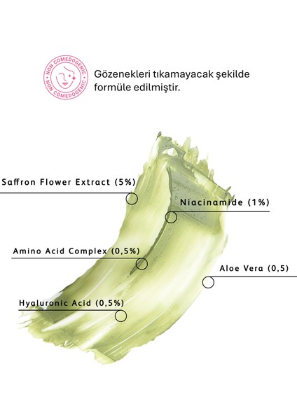 Yoğun Gece Cilt Bakım Seti - Yenileyici Onarıcı Parlatıcı Safran Özlü Vegan