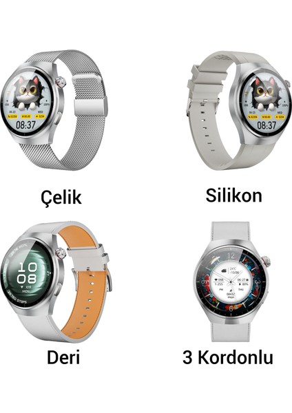 Sk7 Mini 40 mm 3 Kordonlu Bayan Akıllı Saat fırsatları