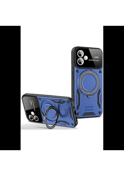 Samsung Galaxy A05 Kılıf Joy Lens Standlı Kapak