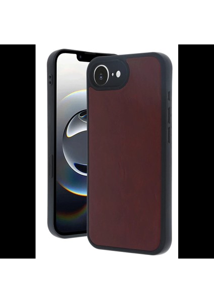 iPhone 16E Kılıf Aras Deri Kapak