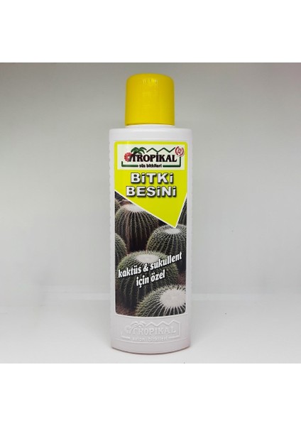 Tropikal Kaktüs Sukulent Besini 3 Adet - 225 ml