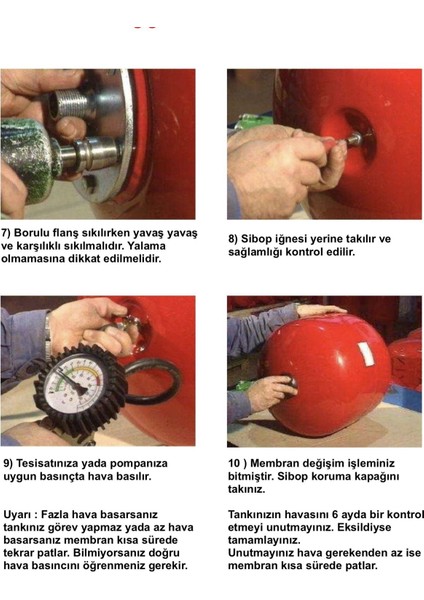 Membran 100/150 Litre - Epdm - Italyan