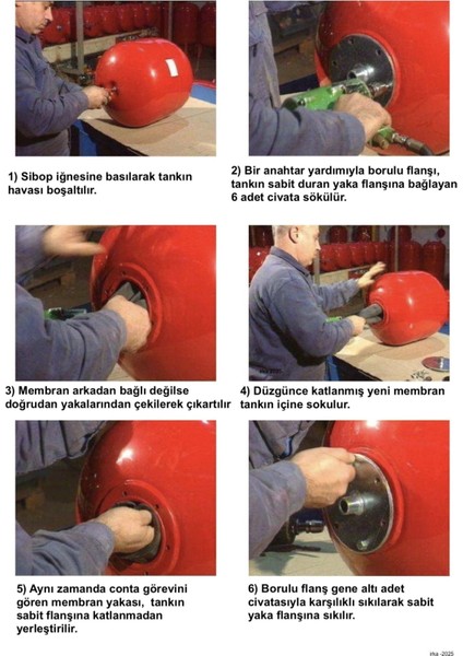 Membran 100/150 Litre - Epdm - Italyan