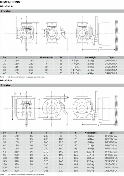 DR50GFLA Dn 50 Üç Yollu Rotary Vana Gövdesi fiyatları