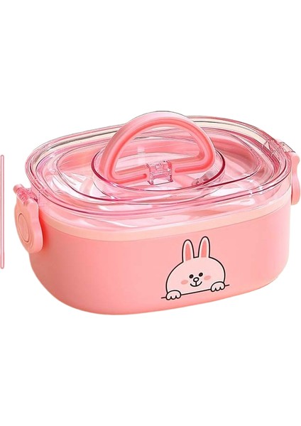 Sevimli Karikatür Mikrodalgada Kullanılabilir Öğrenci Beslenme Çantası (Yurt Dışından)