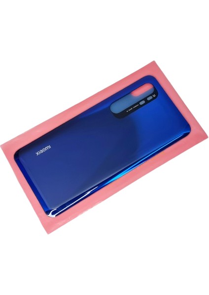 Xiaomi Mi Note 10 Lite Arka Kapak Batarya Pil Kapağı (CAM) MAVİ modelleri