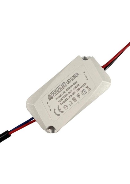 5-7X3W 700MA 15-25V Power LED Driver IP20 Power LED Sürücü fiyatları