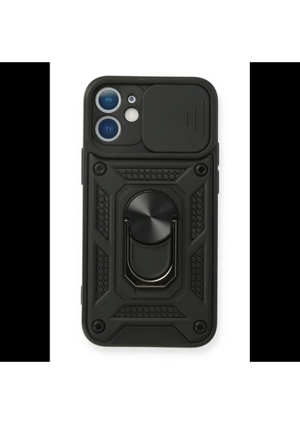 iPhone 11 Kılıf Pars Lens Yüzüklü Silikon