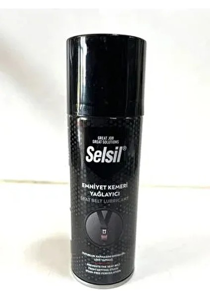 Emniyet Kemeri Yağlayıcı Sprey Anti-Statik Özellikli 200 ml modelleri