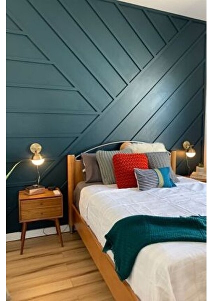 Dekoratif Boyanabilir Duvar Çıtası 4 cm Ahşap Malzeme ile 1 Adet