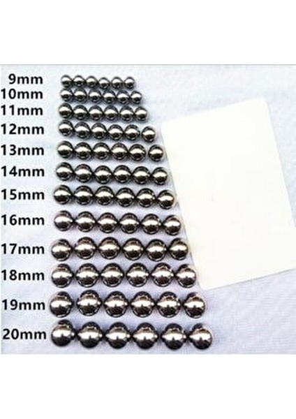 18 mm Çelik Bilye 100 Adet Çok Amaçlı Kullanım Dayanıklı Rulman