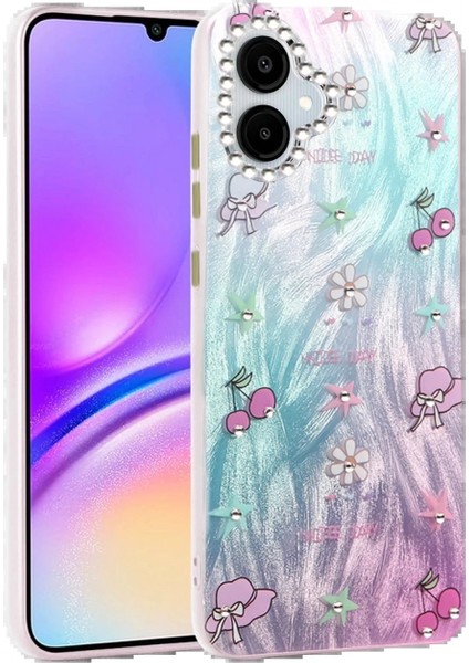 Samsung Galaxy A06 Kılıf Blade Aynalı Desenli Kapak - Desen 4