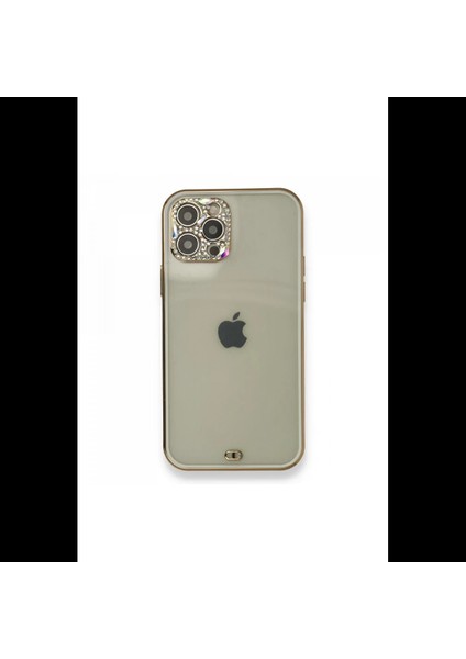 iPhone 12 Pro Kılıf Liva Taşlı Silikon