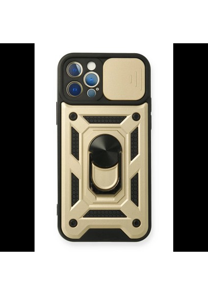 iPhone 12 Pro Kılıf Pars Lens Yüzüklü Silikon