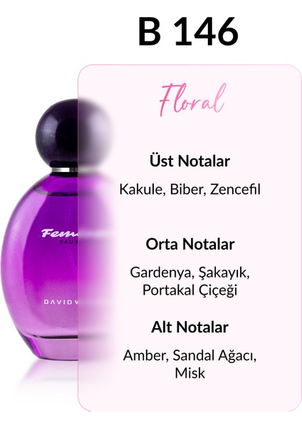 B146 Ulyım 100 ml Kadın Parfüm | Floral fiyatları