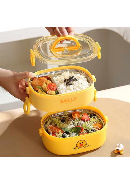 Sevimli Karikatür Mikrodalgada Kullanılabilir Öğrenci Beslenme Çantası (Yurt Dışından) modelleri