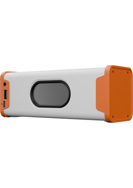 MD-56BT Turuncu Beyaz Aux + USB + Bluetooth Destekli 10W 1500MAH Taşınabilir Speaker fırsatları