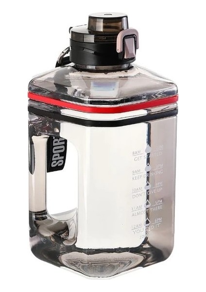 2.2l Su Şişesi Zaman Ölçeği ile Büyük Kapasiteli Taşınabilir Içme Suyu Şişesi modelleri