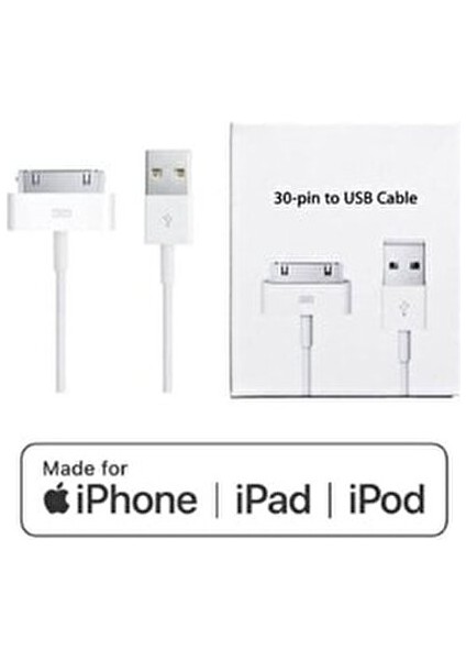 iPhone 4 4S Uyumlu Kablo Usb 3.0 (2 Mt Kablo Uzunluğu) An-7896 modelleri
