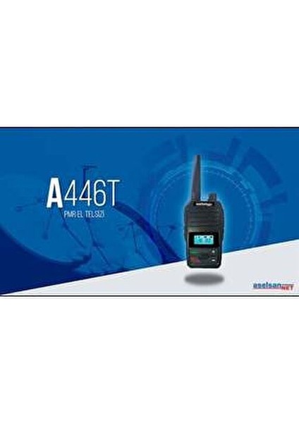 A446T Profesyonel Görünümlü Lisanssız Pmr El Telsizi 16 Kanal fiyatları