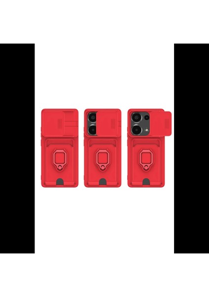 Xiaomi Redmi Note 13 Pro 4g Kılıf Zuma Kartvizitli Yüzüklü Silikon fiyatları