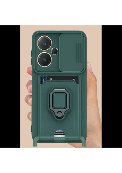 Xiaomi Redmi Note 13 Pro Plus Kılıf Zuma Kartvizitli Yüzüklü Silikon fiyatları