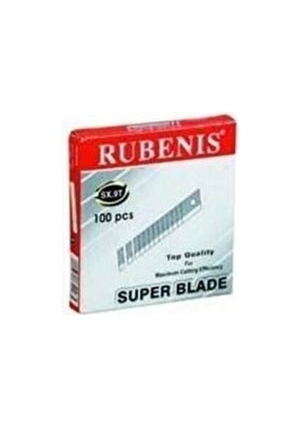 Sx-9T Maket Bıçağı Yedeği Dar 10'Lu Keskin Renkli ve Kullanışlı modelleri