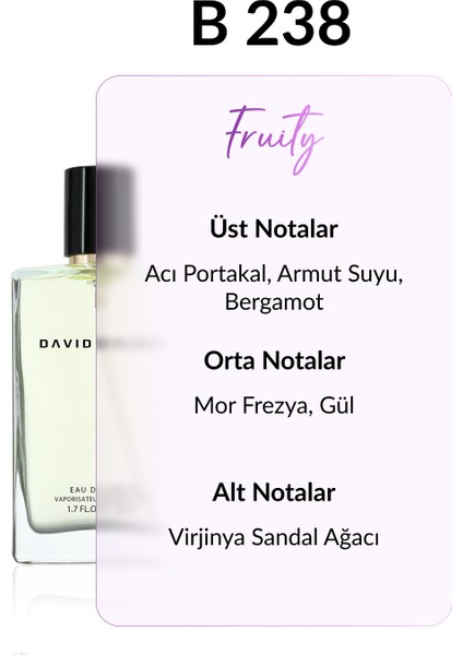 B238 Purpose 50 ml Kadın Parfüm | Fruity fiyatları