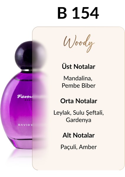 B154 Guest 100 ml Kadın Parfüm | Woody fiyatları