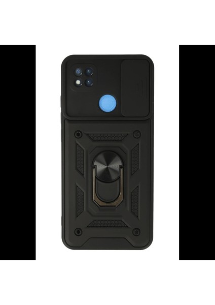 Xiaomi Redmi 9c Kılıf Pars Lens Yüzüklü Silikon