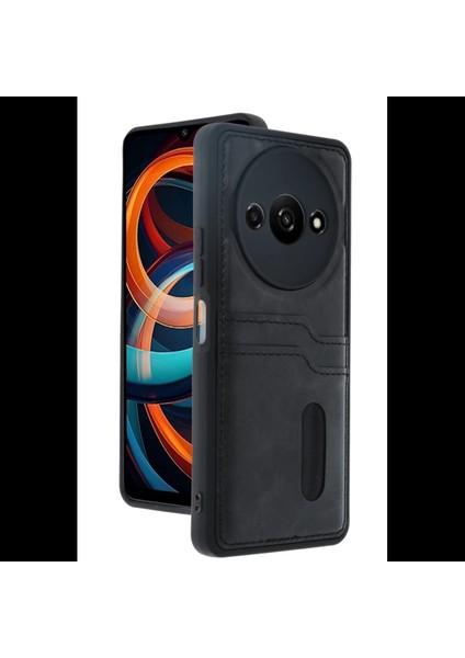 Xiaomi Redmi A3 4g Kılıf Sara Kartvizitli Deri Kılıf