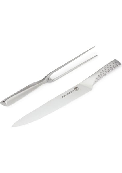 Deluxe Carving Set 17074 – Et Bıçağı & Çatalı Paslanmaz Çelik | Ergonomik Saplar | Bıçakta Keskin Dişler indirimleri
