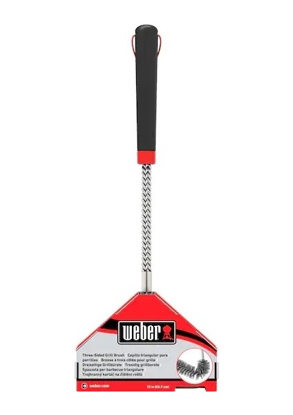 Üç Taraflı Mangal Izgara Fırçası 45 cm modelleri