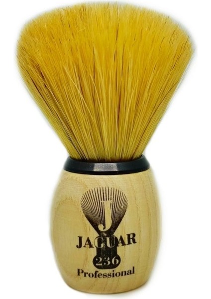 Jaguar Ahşap Saplı Doğal Kıl Tıraş Fırçası Jaguar 236 - Küçük Boy, Seyahat Için Uygun