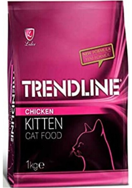 Trendline Kitten Tavuklu Yavru Kedi Maması 1 kg