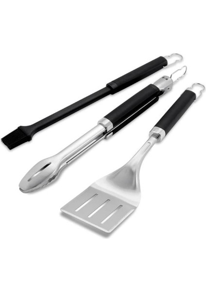 Precision 3-Piece Barbecue Set 6764 3lü Hassas Barbekü Kiti | Spatula, Maşa ve Basting Fırçası