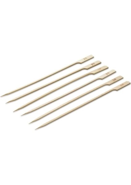 6608 Bamboo Skewers 25'li – Dayanıklı Bambu Şiş, Uzun Saplı Mangal Cipsi modelleri